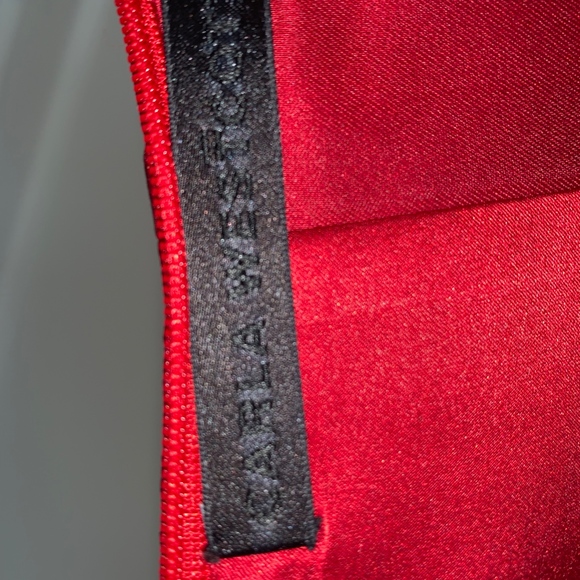 Strapless Red Column Dress - Picture 3 of 4